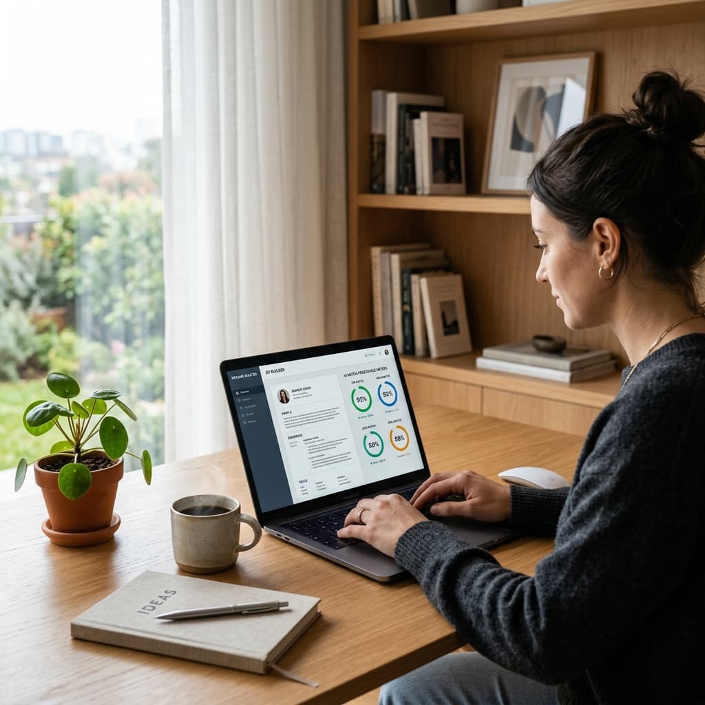 Match like a pro: Create and customize your CV
